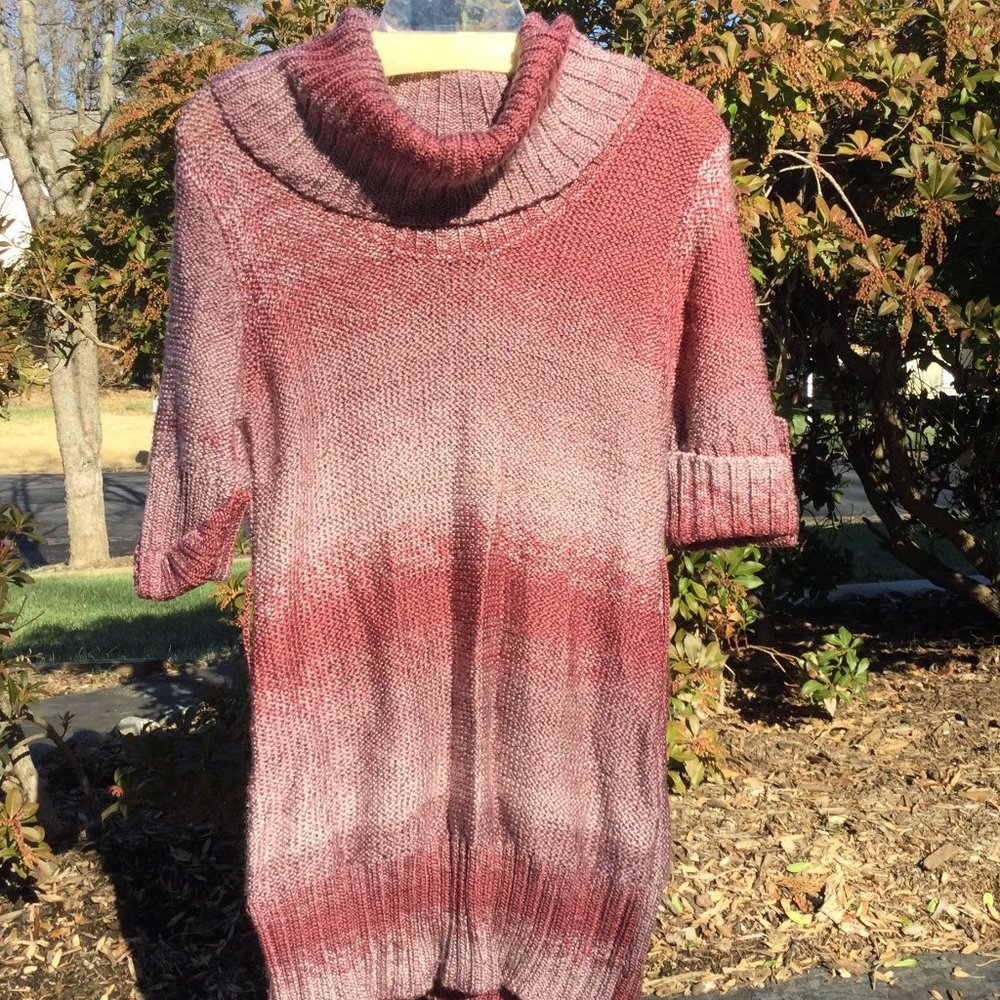 Questions Cowl Neck Sweater Tunic